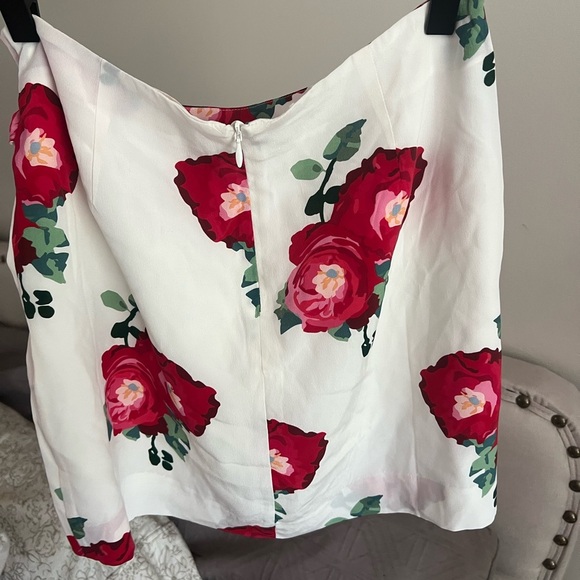 Sezane White Floral Pacome Mini Skirt ✨🌹 - Picture 5 of 5